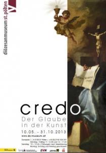 Plakat "Credo"-Ausstellung